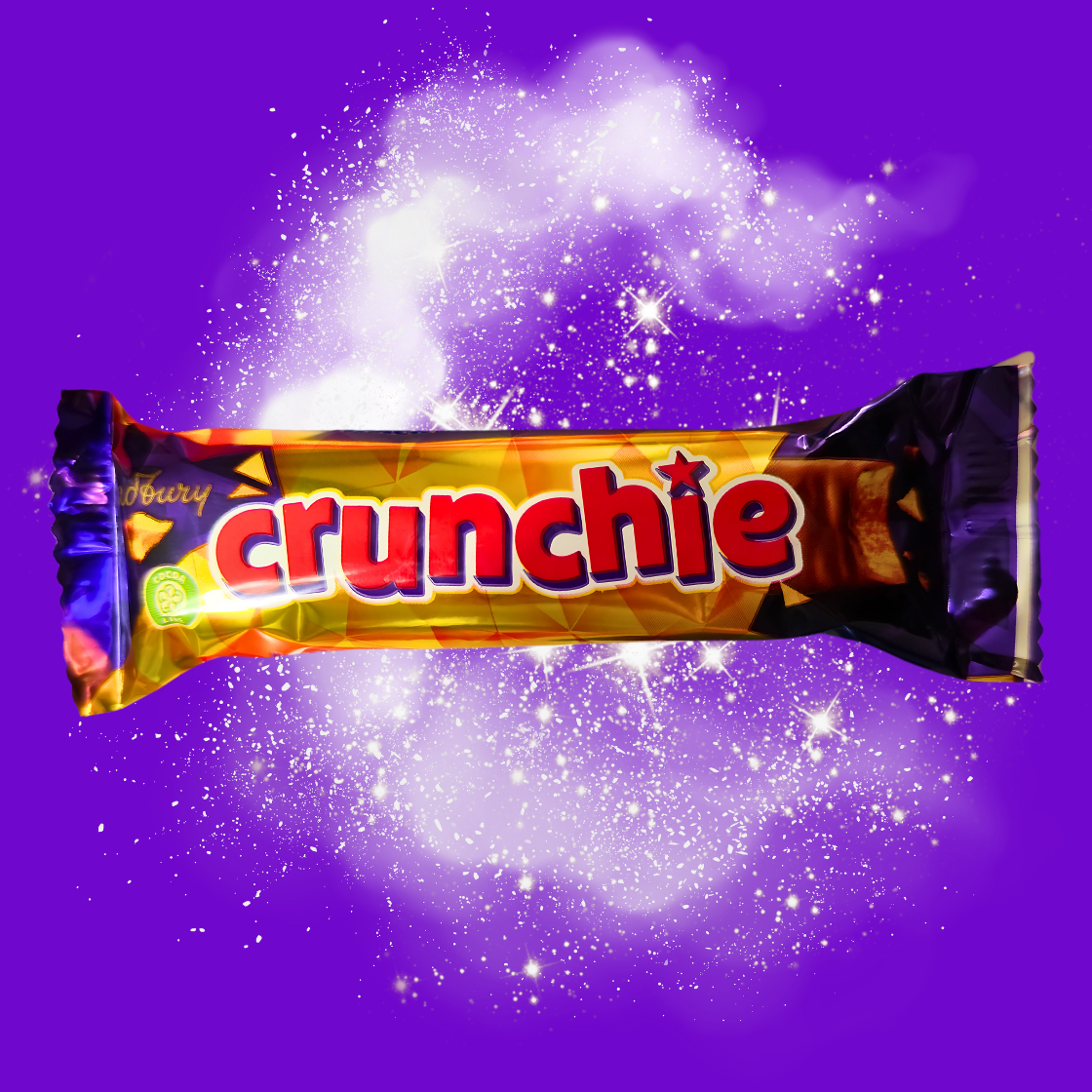 Cadbury Crunchie Bar Chocolat au lait et Nid d'Abeille