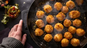 « J’en fais à chaque apéro d’hiver » : les croquettes de chou-fleur dorées au four, ultra légères, super savoureuses et prêtes en 30 minutes