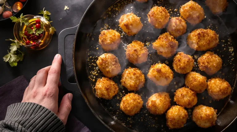 « J’en fais à chaque apéro d’hiver » : les croquettes de chou-fleur dorées au four, ultra légères, super savoureuses et prêtes en 30 minutes