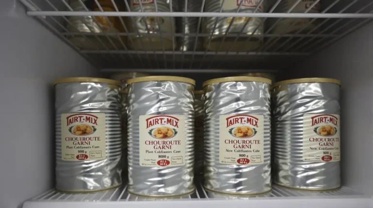 Rappel d’urgence chez Intermarché, Auchan, Leclerc et d'autres enseignes pour ces boîtes de choucroute altérées